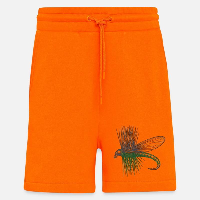 Der Master's Fly - Shorts - made by SPREAD - SUNSET ORANGE