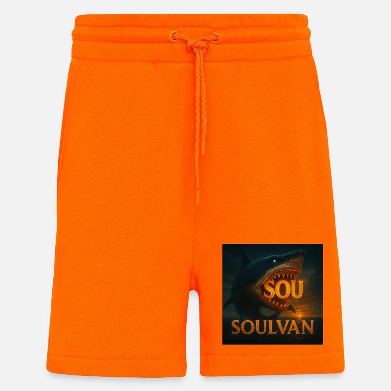 Fireshark Soulvan - Short bio décontracté fabriqué en UE - SUNSET ORANGE