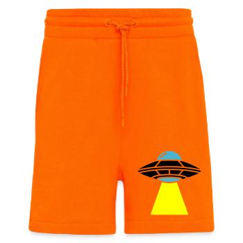 Vaisseau spatial extraterrestre OVNI Light - Short bio décontracté fabriqué en UE - SUNSET ORANGE - Devant