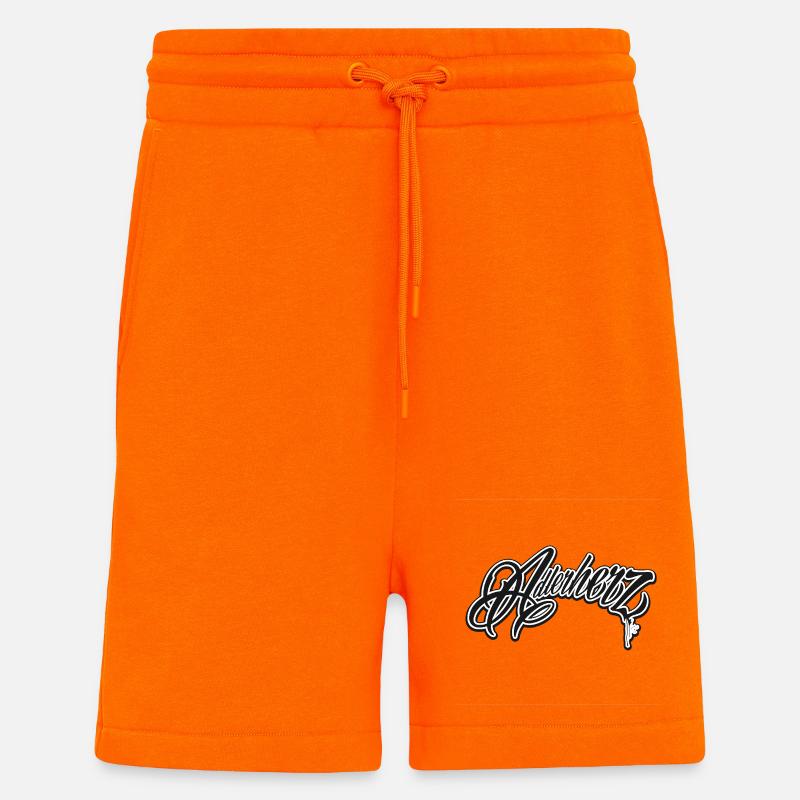 Adlerherz Klassik - Shorts - made by SPREAD - SUNSET ORANGE