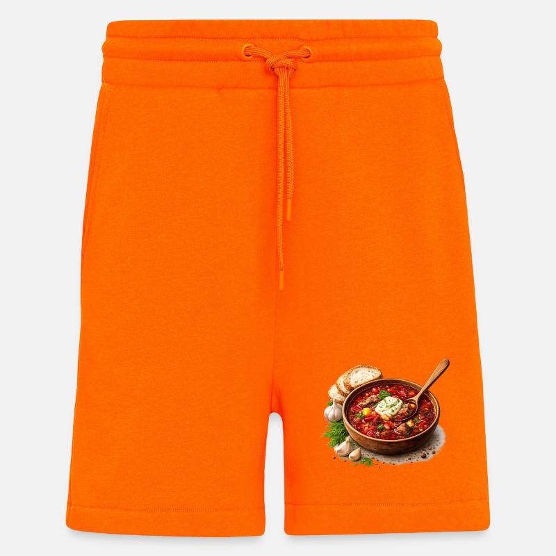 Herzhafter Eintopf - Shorts - made by SPREAD - SUNSET ORANGE