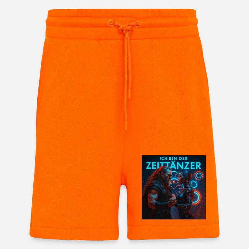 Zeittänzer - Shorts - made by SPREAD - SUNSET ORANGE