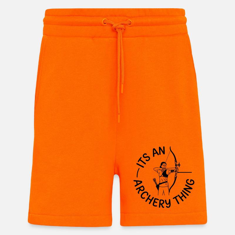 Archery - Shorts - made by SPREAD - SUNSET ORANGE