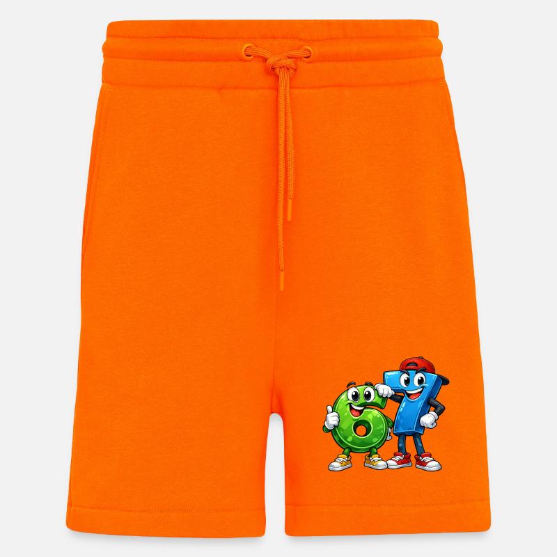 67 sixseven - Shorts - made by SPREAD - SUNSET ORANGE