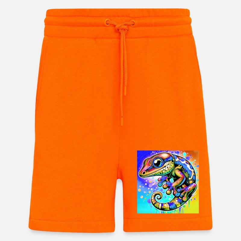 Gecko - Shorts - made by SPREAD - SUNSET ORANGE