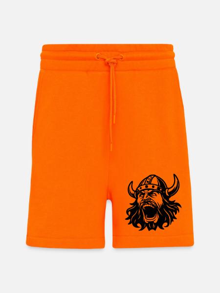 Wikinger Black Head - Shorts - made by SPREAD - SUNSET ORANGE
