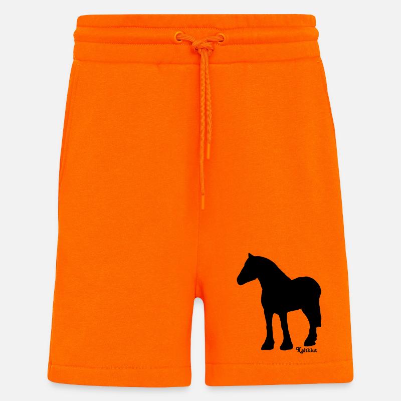 rappe-kaltblut - Shorts - made by SPREAD - SUNSET ORANGE