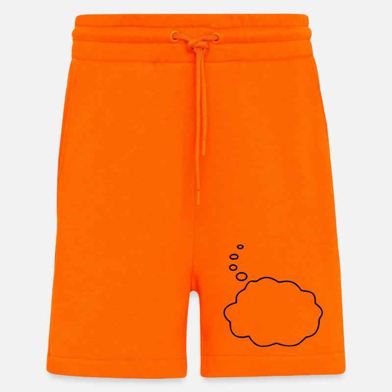 Speech Bubble / Sprechblase - Shorts - made by SPREAD - SUNSET ORANGE