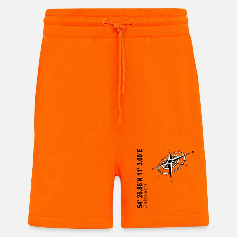 Fehmarn - Shorts - made by SPREAD - SUNSET ORANGE