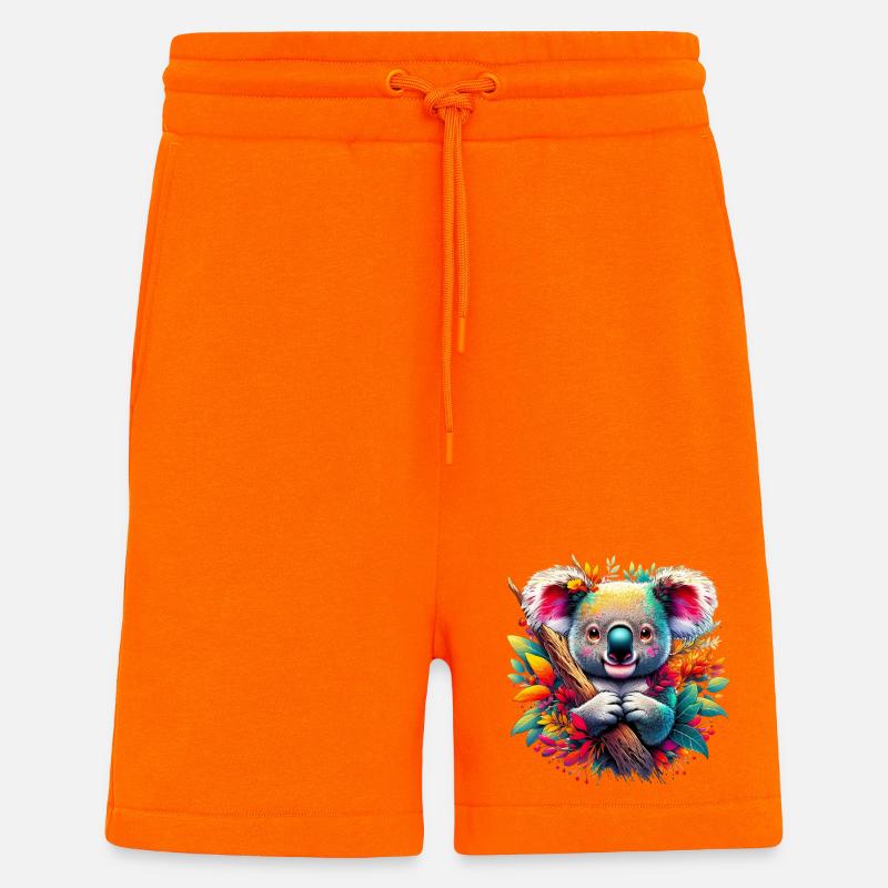 Koala - Shorts - made by SPREAD - SUNSET ORANGE