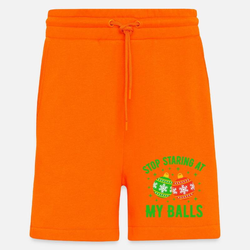 Hör auf, meine Eier anzustarren - Shorts - made by SPREAD - SUNSET ORANGE