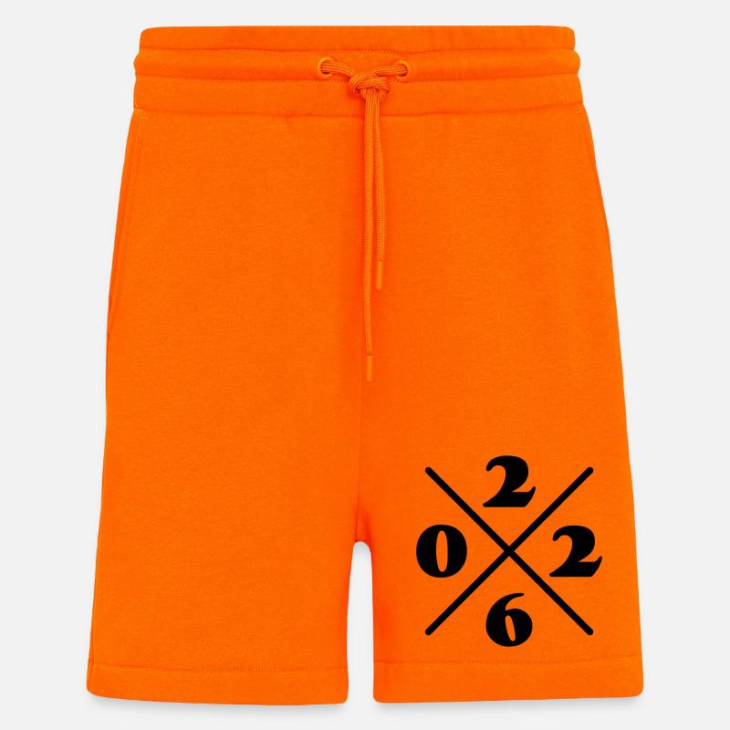 2026 Element Jahr - Shorts - made by SPREAD - SUNSET ORANGE