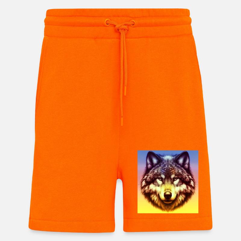 Wolf - Shorts - made by SPREAD - SUNSET ORANGE
