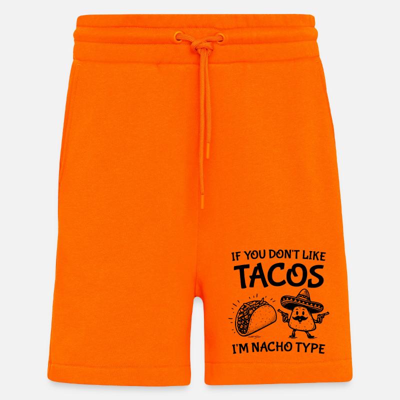 Nacho-Typ Cinco-Hemd - Shorts - made by SPREAD - SUNSET ORANGE