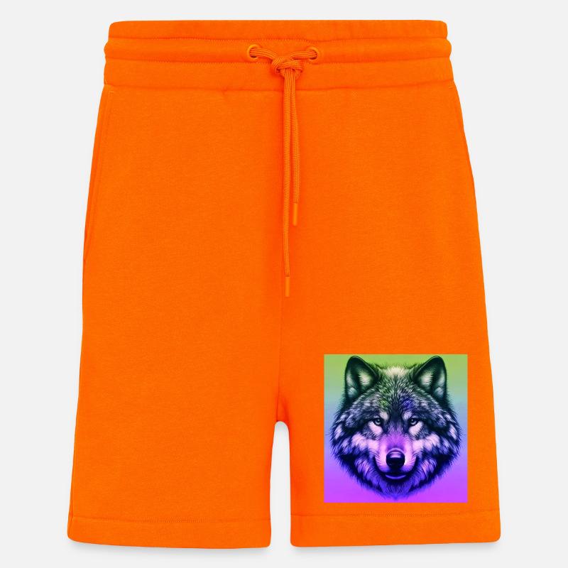 Wolf - Shorts - made by SPREAD - SUNSET ORANGE