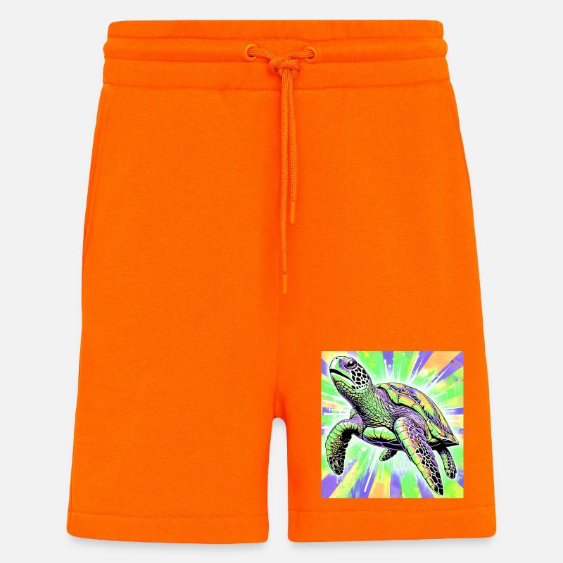Schildkröte - Shorts - made by SPREAD - SUNSET ORANGE