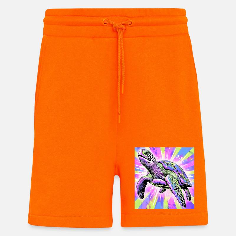 Schildkröte - Shorts - made by SPREAD - SUNSET ORANGE