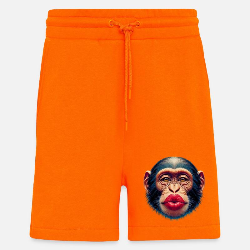 Affenkuss - Shorts - made by SPREAD - SUNSET ORANGE