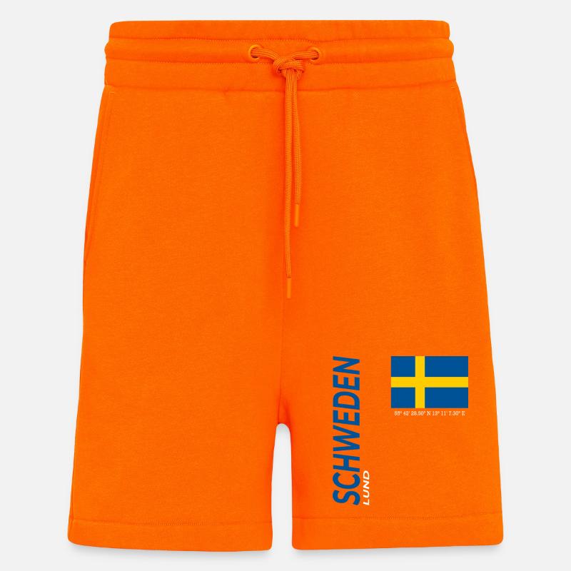 Lund - Shorts - made by SPREAD - SUNSET ORANGE