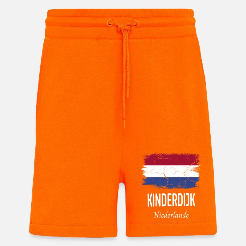 Kinderdijk - Shorts - made by SPREAD - SUNSET ORANGE