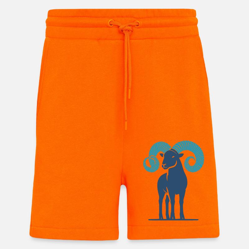 widder 1 - Shorts - made by SPREAD - SUNSET ORANGE
