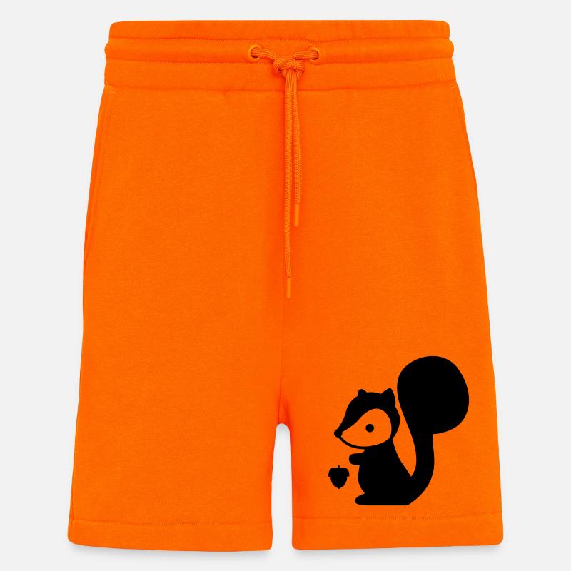 Eichhörnchen - Shorts - made by SPREAD - SUNSET ORANGE