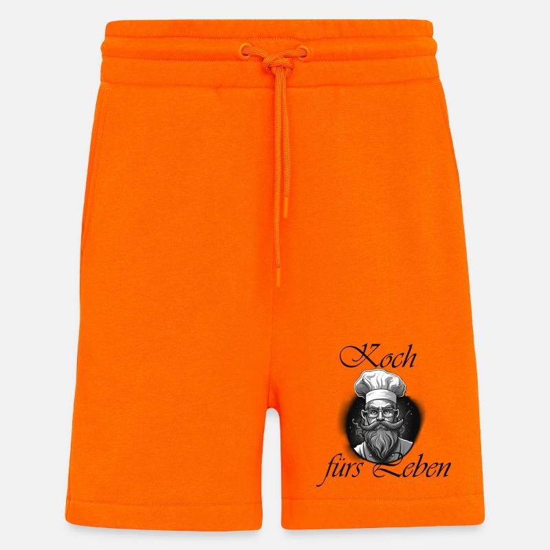 Koch fürs Leben - Shorts - made by SPREAD - SUNSET ORANGE