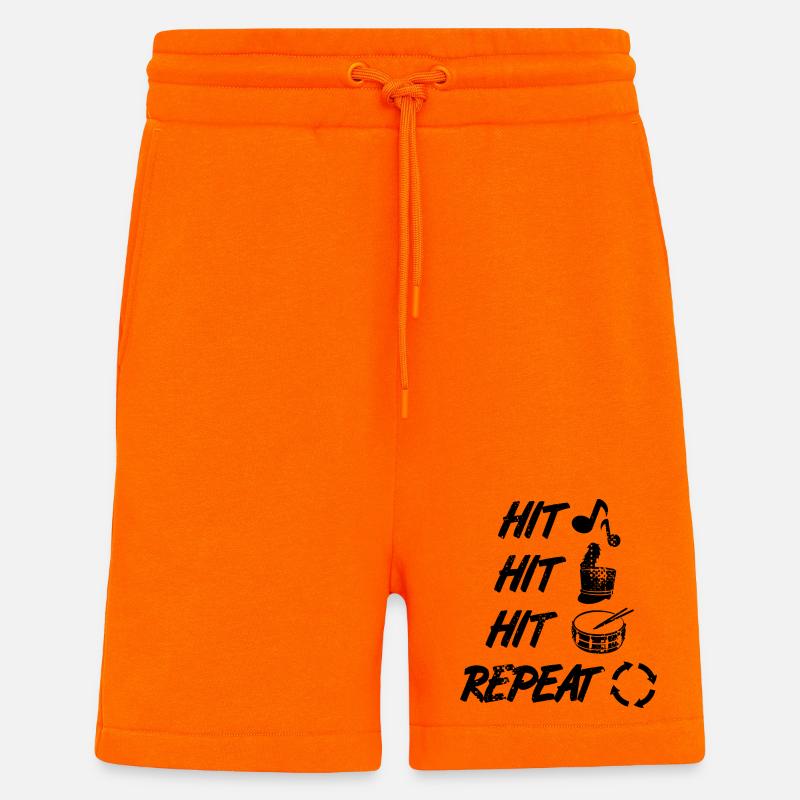 Marschkapelle - Shorts - made by SPREAD - SUNSET ORANGE