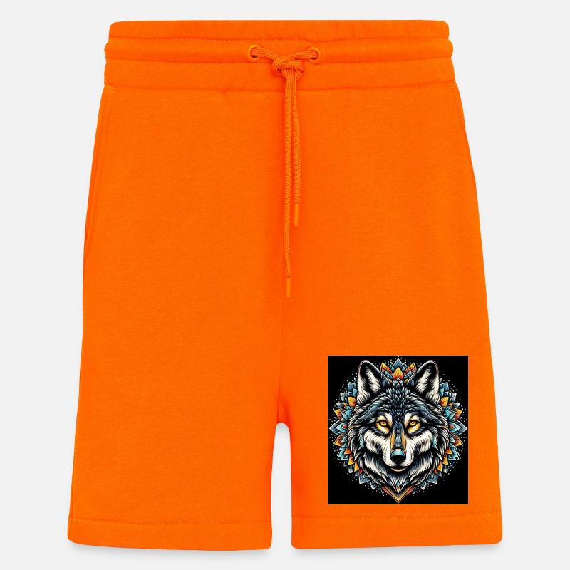 Wolf - Shorts - made by SPREAD - SUNSET ORANGE
