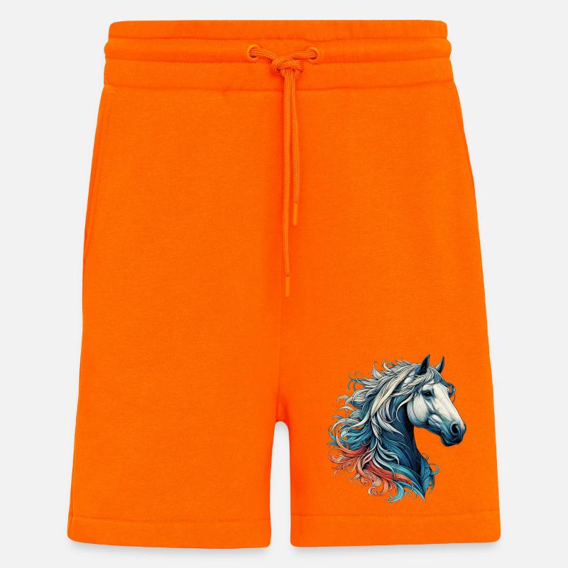 Pferd - Shorts - made by SPREAD - SUNSET ORANGE
