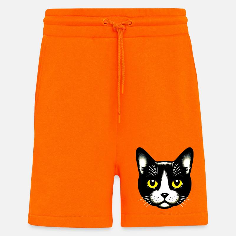 Katze - Shorts - made by SPREAD - SUNSET ORANGE