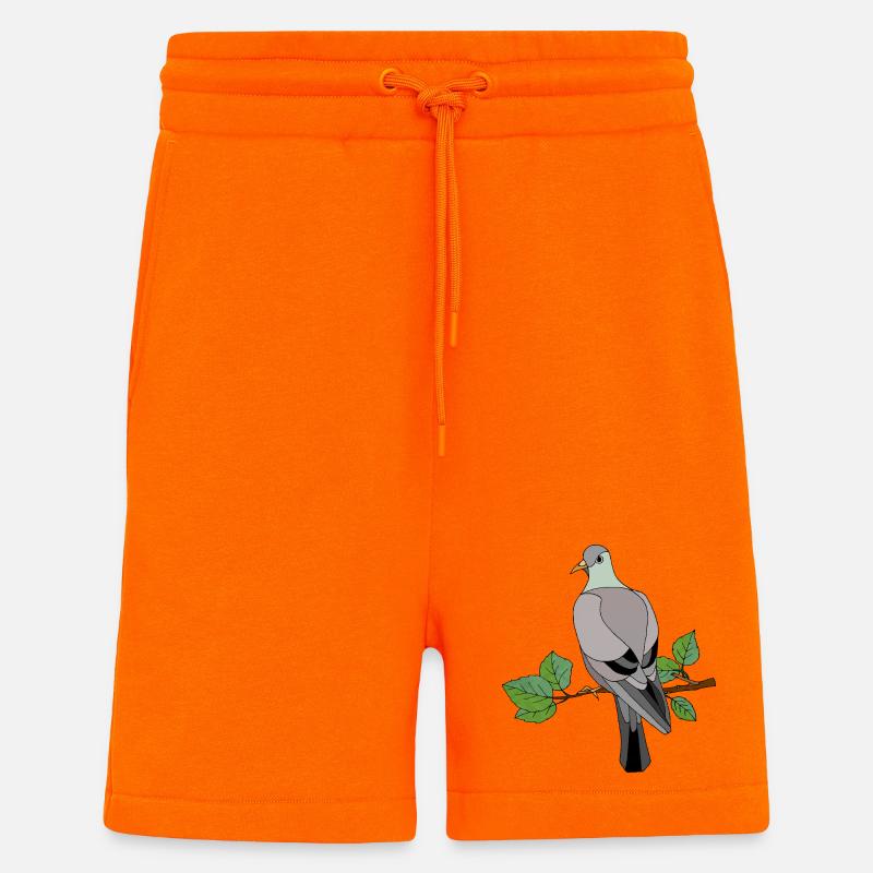 Bunter Vogel - Shorts - made by SPREAD - SUNSET ORANGE