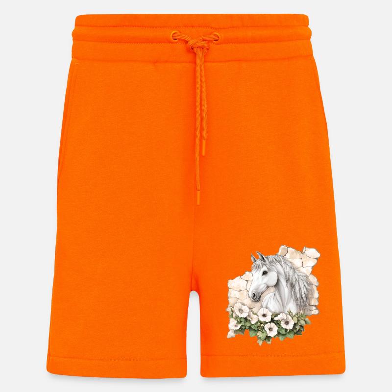 Pferd - Shorts - made by SPREAD - SUNSET ORANGE