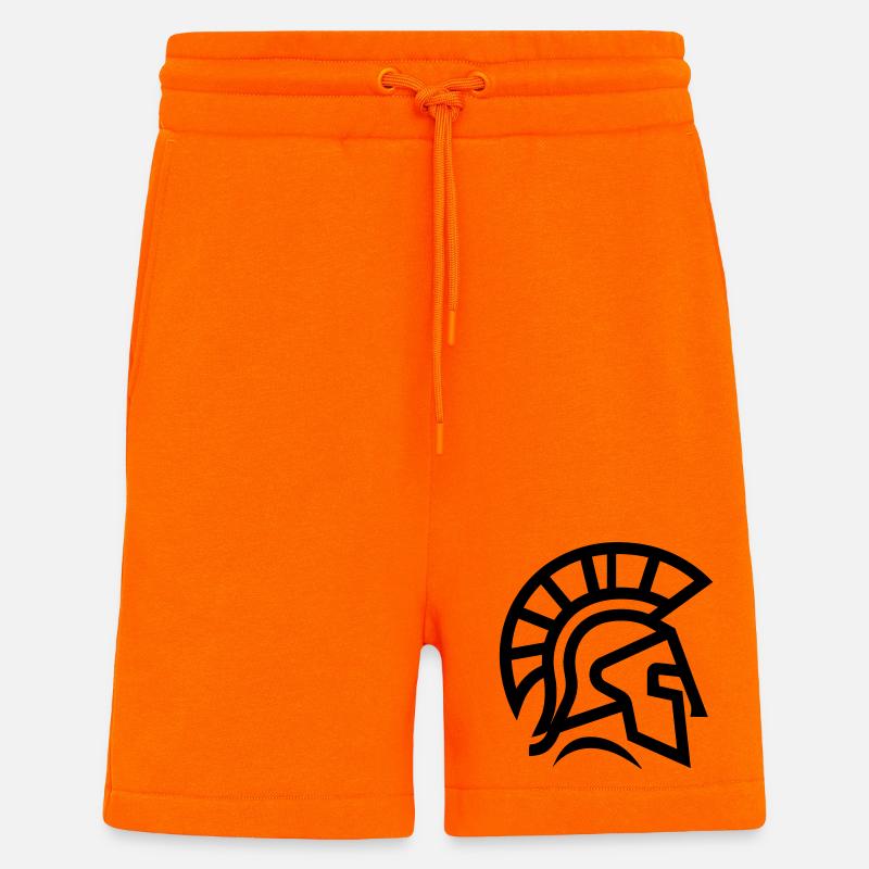 spartan - Short bio décontracté fabriqué en UE - SUNSET ORANGE