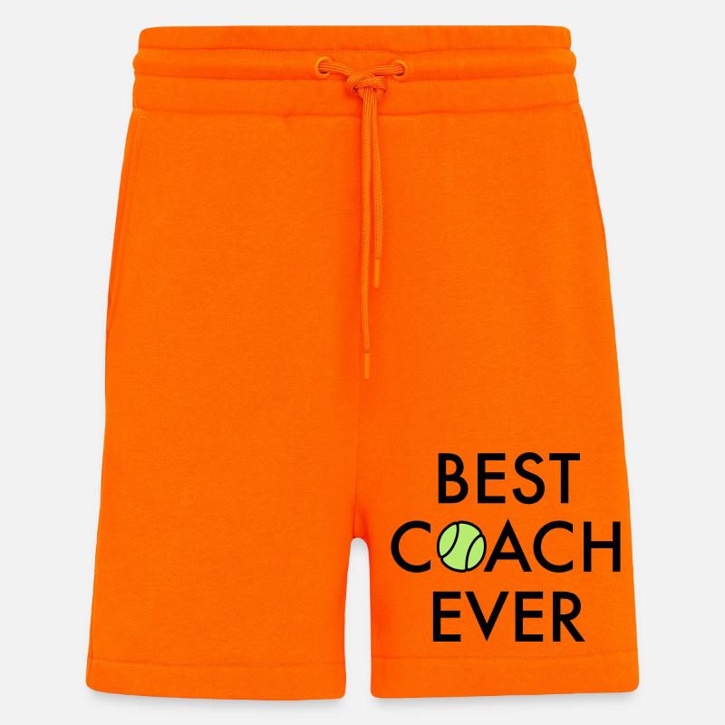 Best coach ever - Shorts - made by SPREAD - SUNSET ORANGE
