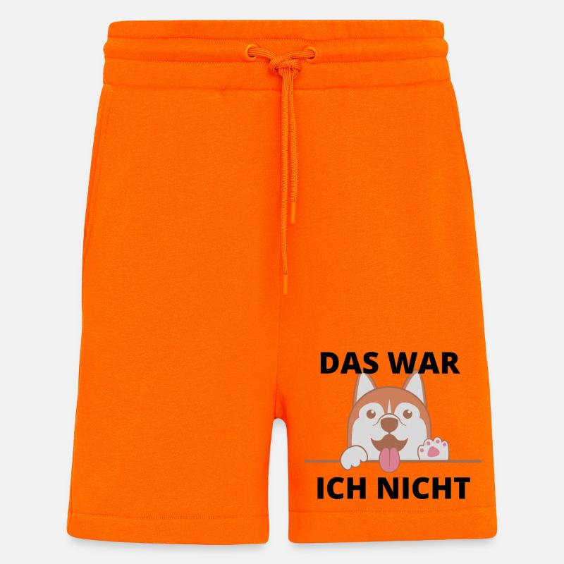 Das war ich nicht - Shorts - made by SPREAD - SUNSET ORANGE