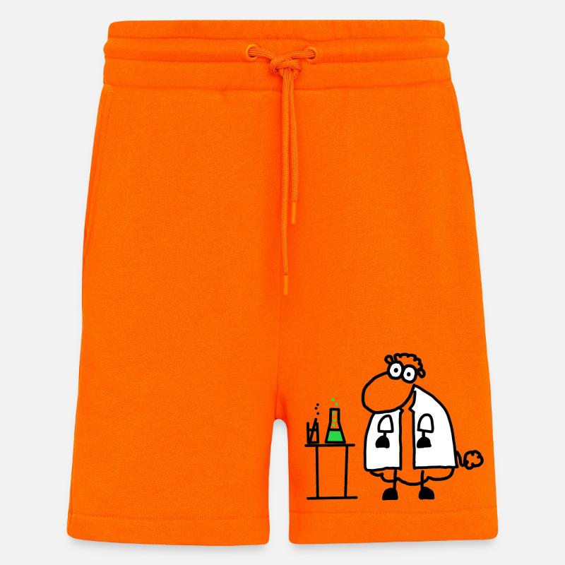 Chemieschaf - Shorts - made by SPREAD - SUNSET ORANGE