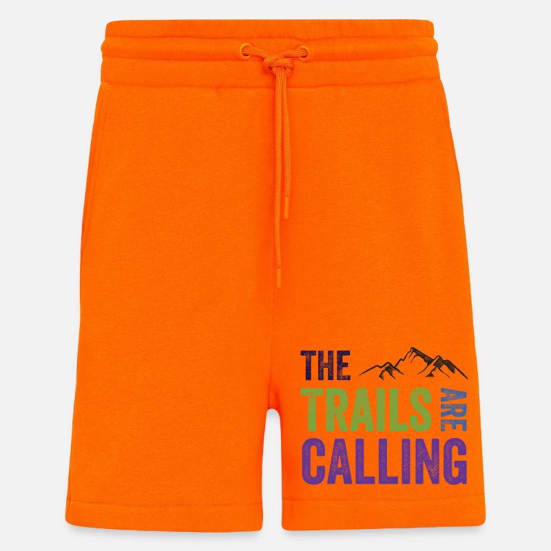 Die Spuren rufen - Shorts - made by SPREAD - SUNSET ORANGE