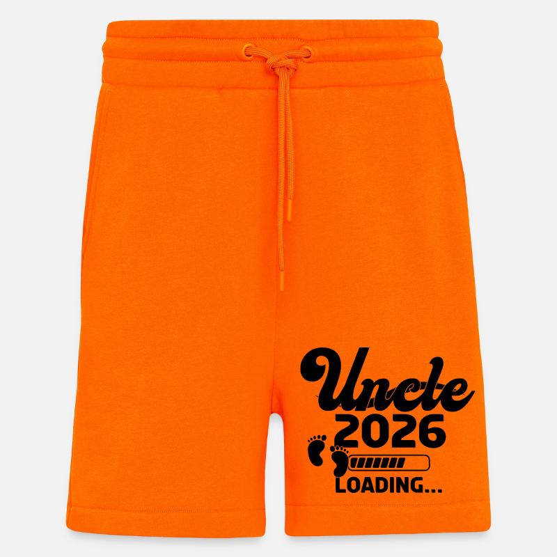 Uncle 2026 Loading - Shorts - made by SPREAD - SUNSET ORANGE