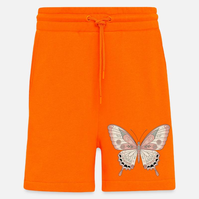 Boho Butterfly - Shorts - made by SPREAD - SUNSET ORANGE