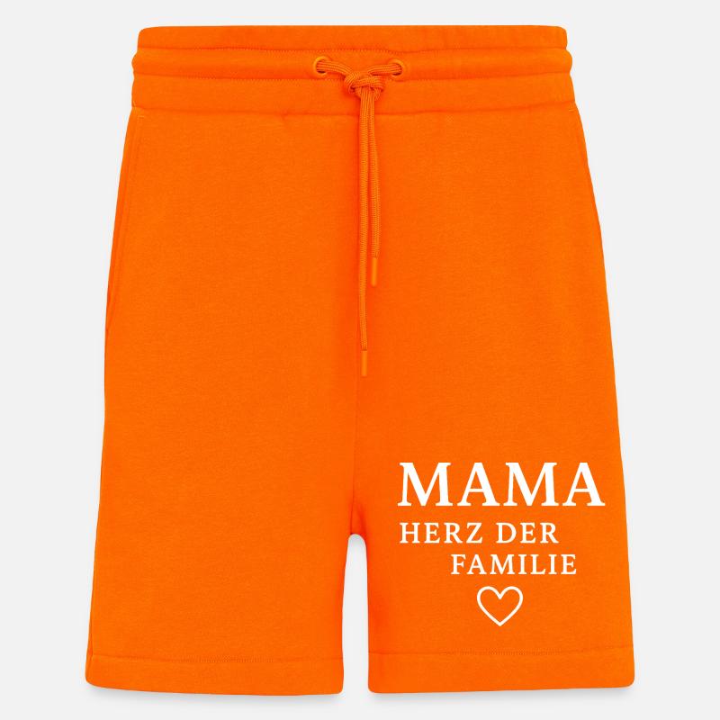 Mama - Shorts - made by SPREAD - SUNSET ORANGE