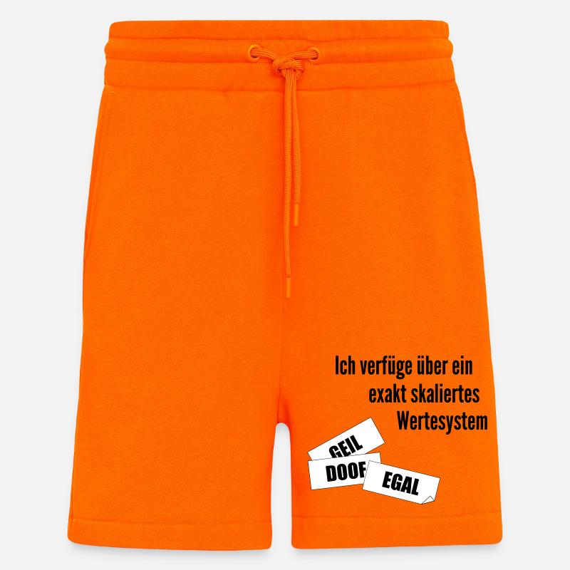 Werte - Shorts - made by SPREAD - SUNSET ORANGE
