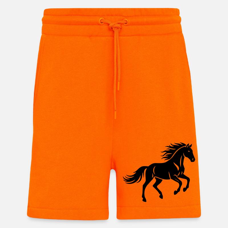 Pferd - Shorts - made by SPREAD - SUNSET ORANGE