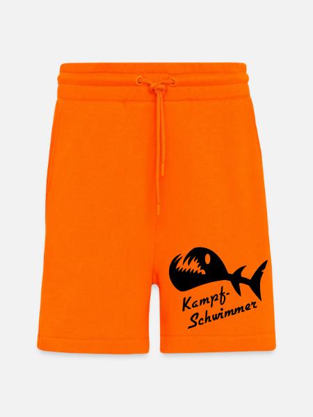 Kampfswimmer Fisch 2 - Shorts - made by SPREAD - SUNSET ORANGE