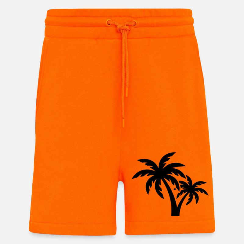 Palmen Symbol - Shorts - made by SPREAD - SUNSET ORANGE