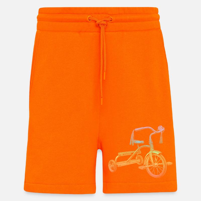 Dreirad - Shorts - made by SPREAD - SUNSET ORANGE