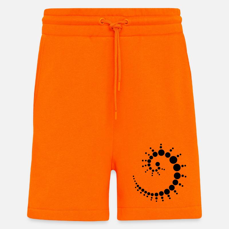 fossil - Shorts - made by SPREAD - SUNSET ORANGE