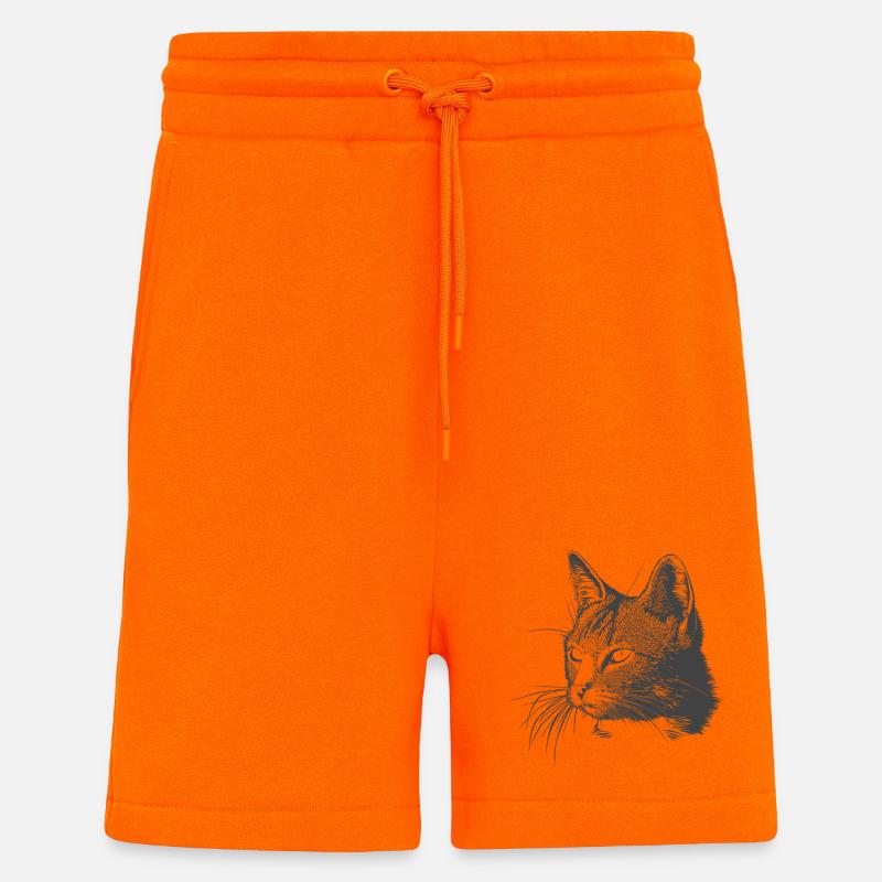 Katze - Shorts - made by SPREAD - SUNSET ORANGE