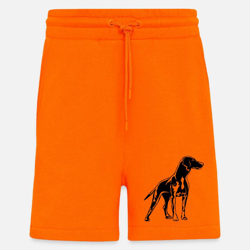 Magyar Vizsla - Short bio décontracté fabriqué en UE - SUNSET ORANGE