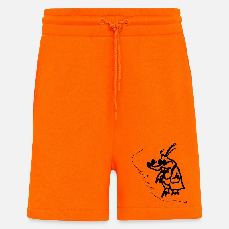mole - Shorts - made by SPREAD - SUNSET ORANGE